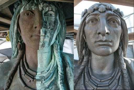 Лазерно почистване на метали и камък, премахване на ръжда