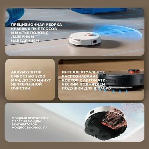 робот пылесос Xiaomi Robot Vacuum S20 Plus