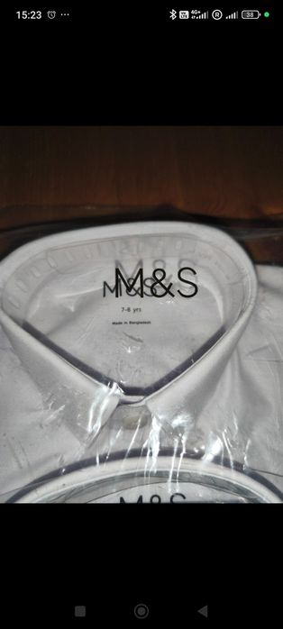 Set 3 cămăși albe pt copii 7-8 ani