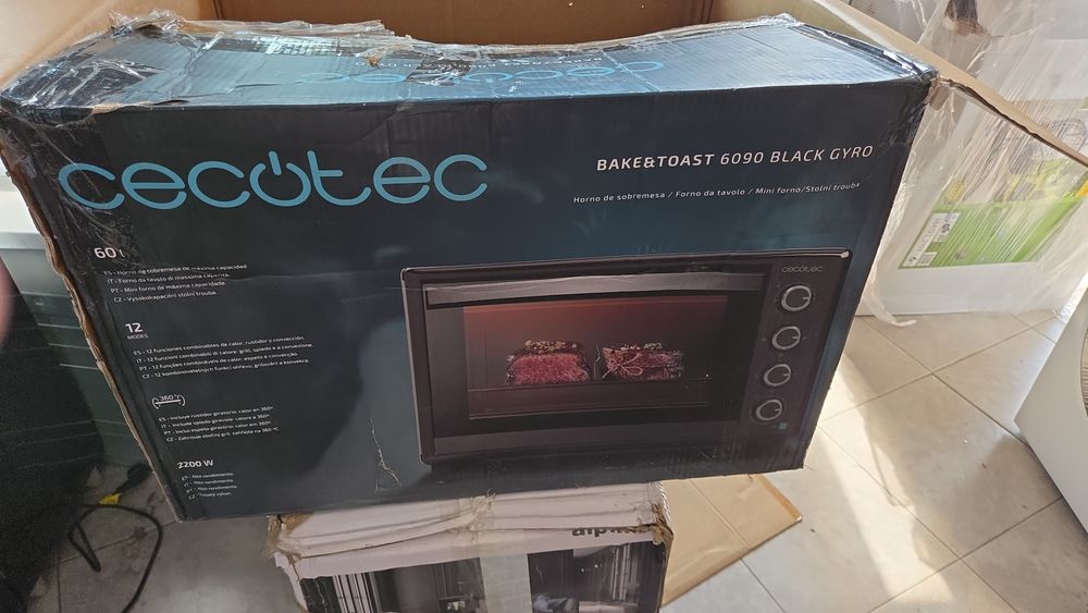 Фурна с грил Cecotec 6090 Black Guro
