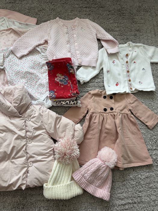 Лот дрехи 6-9м за момиченце Next Zara HM Gap