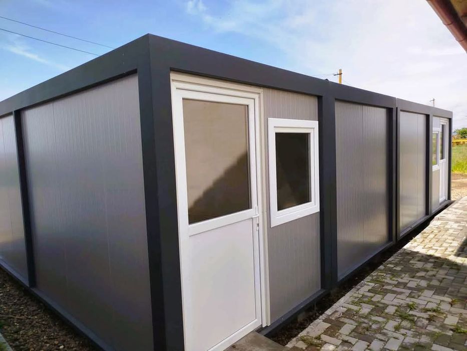 Container modular birou, locuinta,spatiu comercial 7 x 2,40m