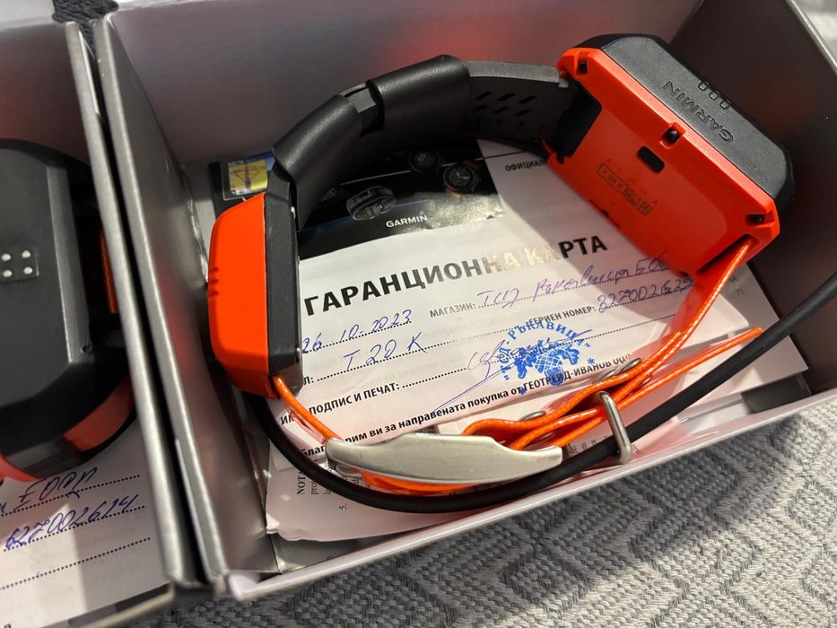 Каишки Garmin Alpha T 20 K