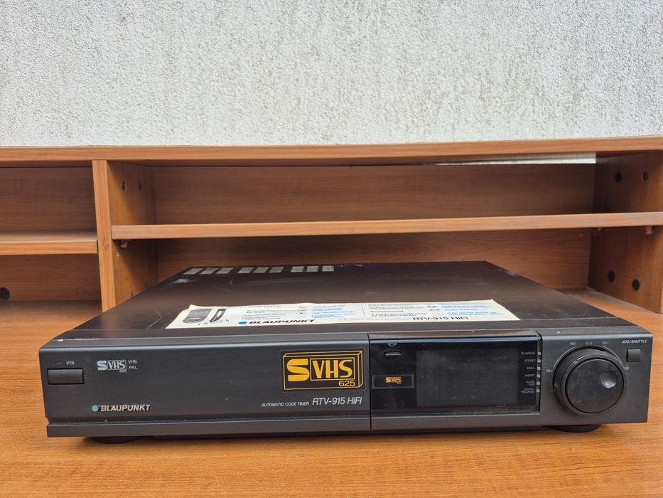 Vând Video recorder S-VHS,Marca Blaupunkt model RTV-915EGC,made in japan