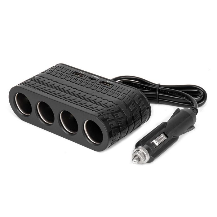разклонител за запалка с зарядно устройство 2x usb-a 1x usb-c 12v ...