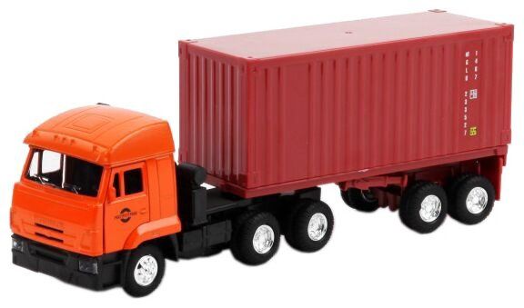 Игрушка Камаз Контейнеровоз 1/43