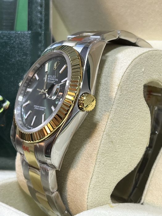 Rolex DateJust green