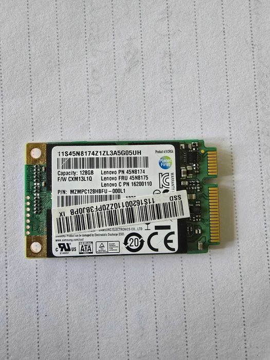 SSD mSATA 128GB ссд памет за лаптоп