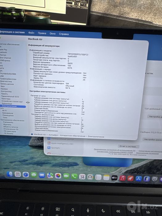 Macbook air m2 8/256 midnight
