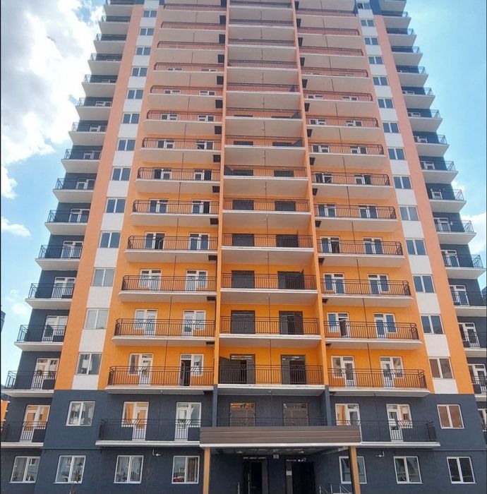 Бектемир.Водник ул.Рохат 3/4/16 новостр 77.4 кв.м без отделки