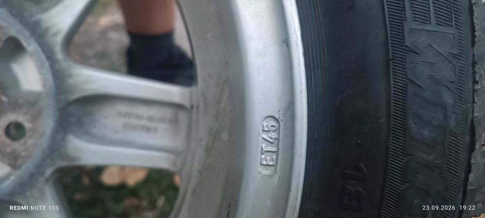 Джанти с гуми СУЗУКИ  ИГНИС 15