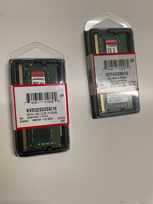 Memorie ram laptop Sodimm KINGSTON DDR4 32 Gb / 3200 SIGILATE