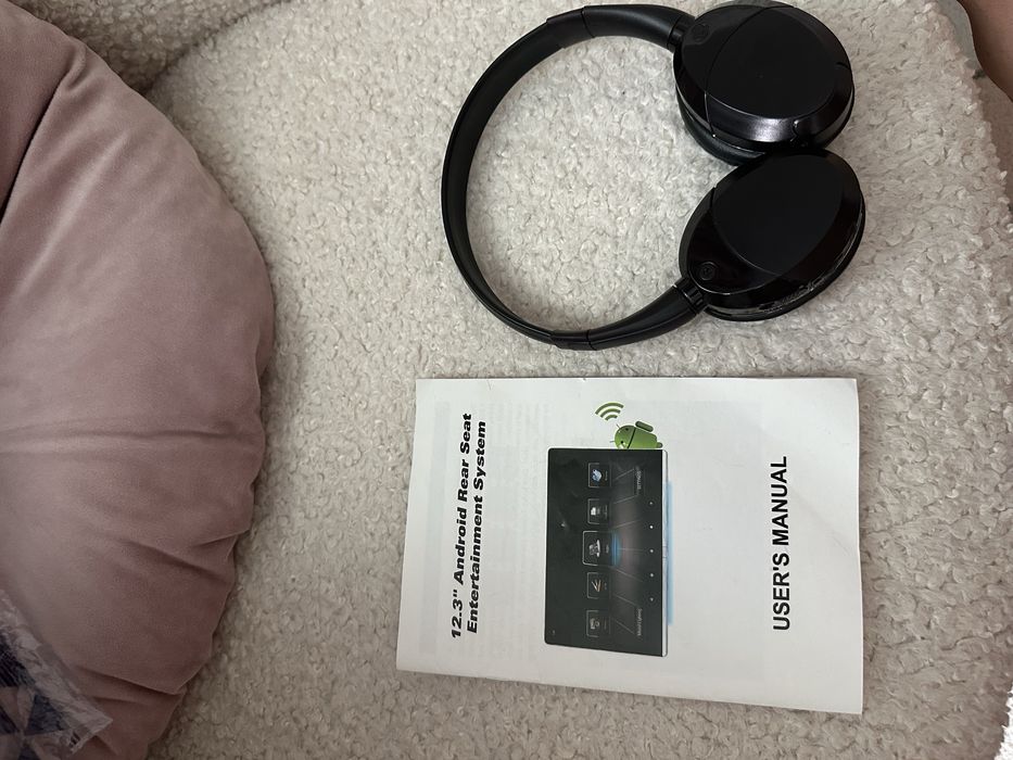 12.3” Android мултимедия за задна седалка – Нова, Wi-Fi, Bluetooth
