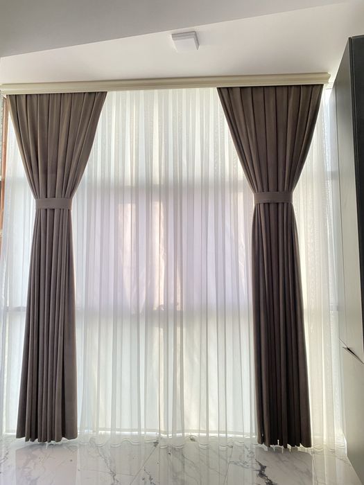 Пошив шторы