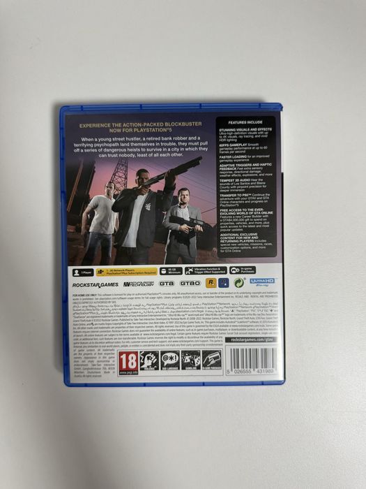 GTA 5 (PS5) диск