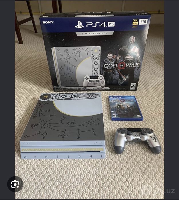 PlayStation 4 Pro 1TB) God of War Limited Edition + игра God of War
