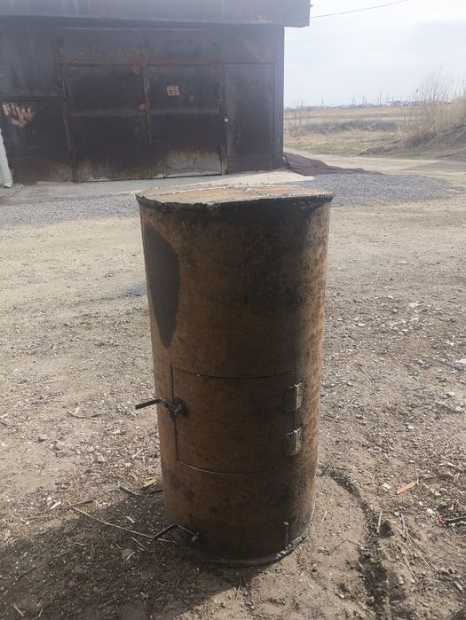 Печь.  Буржуйка.