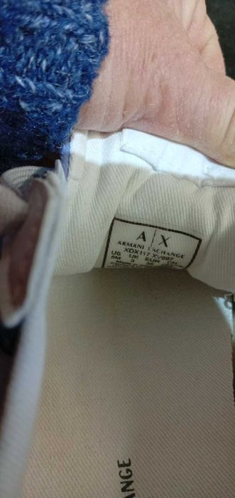 Маратонки Armani exchange