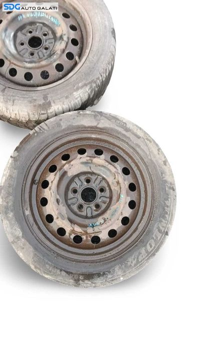 Set 4 Jante Roti Tabla 205 55 R16 6½Jx16H2 Toyota Avensis T25 2003 - 2009 Cod 2160612 [M9781]