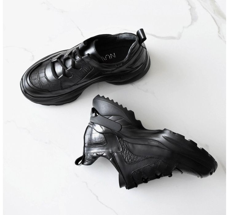 Дизайнерски маратонки NUWE от естествена кожа