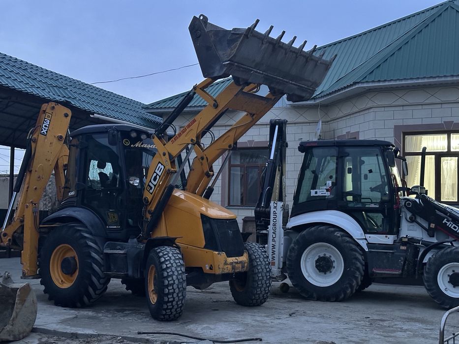 Услуги экскаватор погрузчика 3в1
