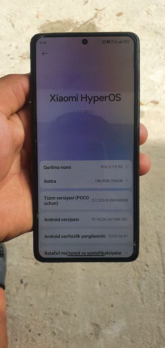 Poco f5 256 5G nax yoki ayrboshlashga
