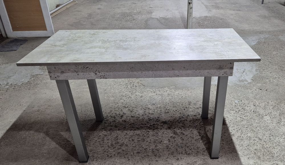 Стол 130x60x75h  обеденный мдф