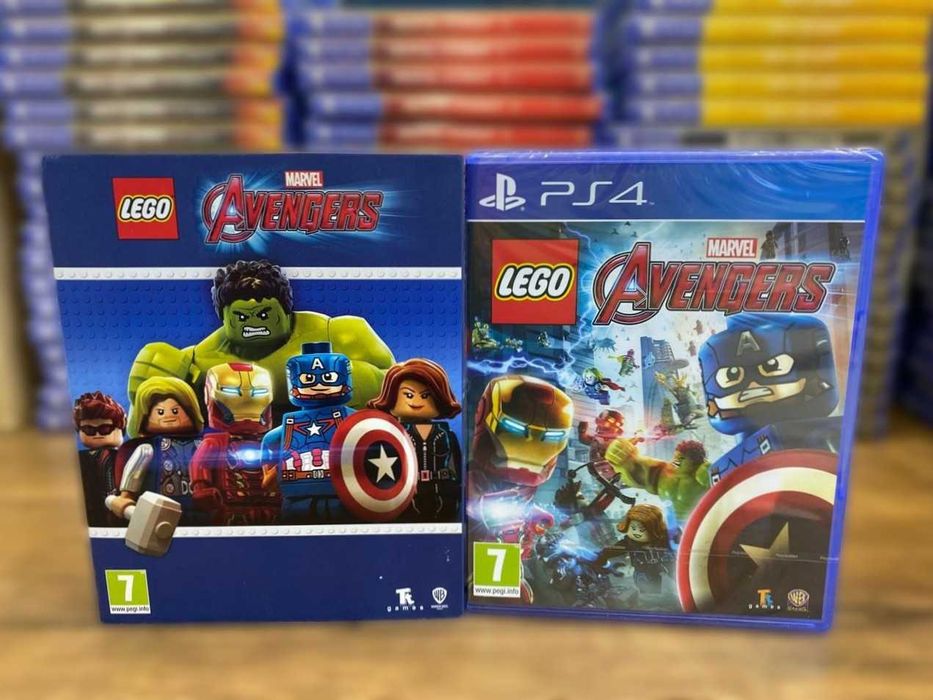Новый LEGO Marvel Avengers PS4/PS5 ЛЕГО Марвел Мстители Пс4 На Двоих