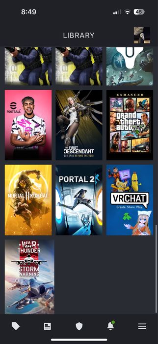 аккаунт steamс играми