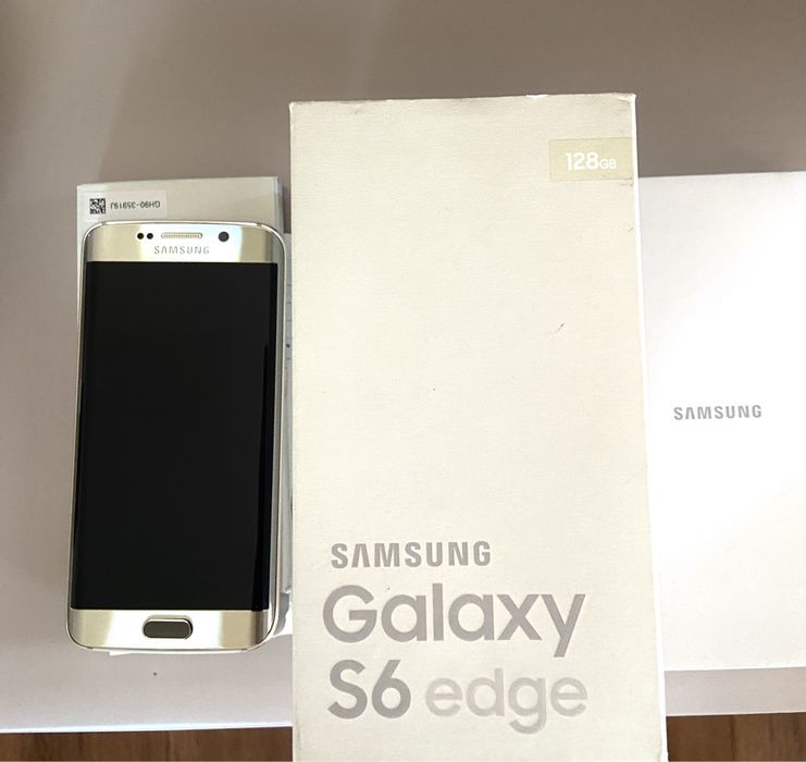 Telefon Samsung Galaxy S 6 Edge - gold line