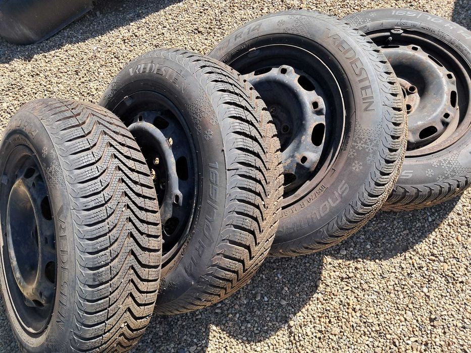 Vw Polo Skoda Fabia Seat Ibiza, set roti de iarna pe 14 dot 2023