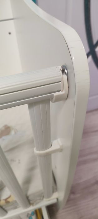 Бебешка кошара Lorelli 120/60см, бяла