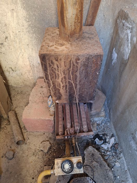 Экономичный котёл. Германски горелка 4 талик