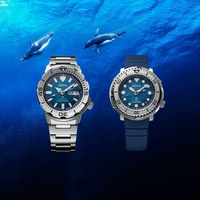 Seiko Prospex Baby Tuna Save the Ocean Antarctic Penguin SRPH77