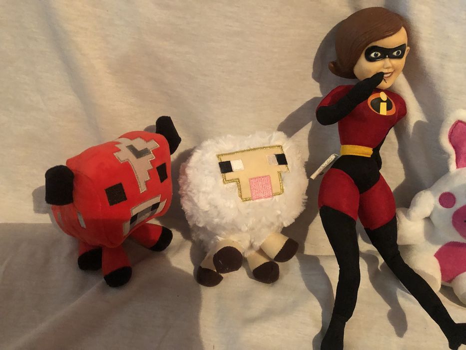 Комплек от 6 броя плюшени играчки /сет