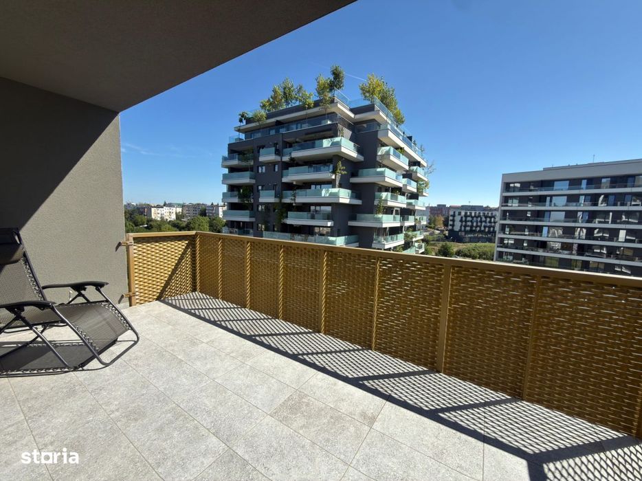 Apartament cu parcare, 48 mp + 12 mp terasa, Scala Residence - Zorilor — fotografia 1