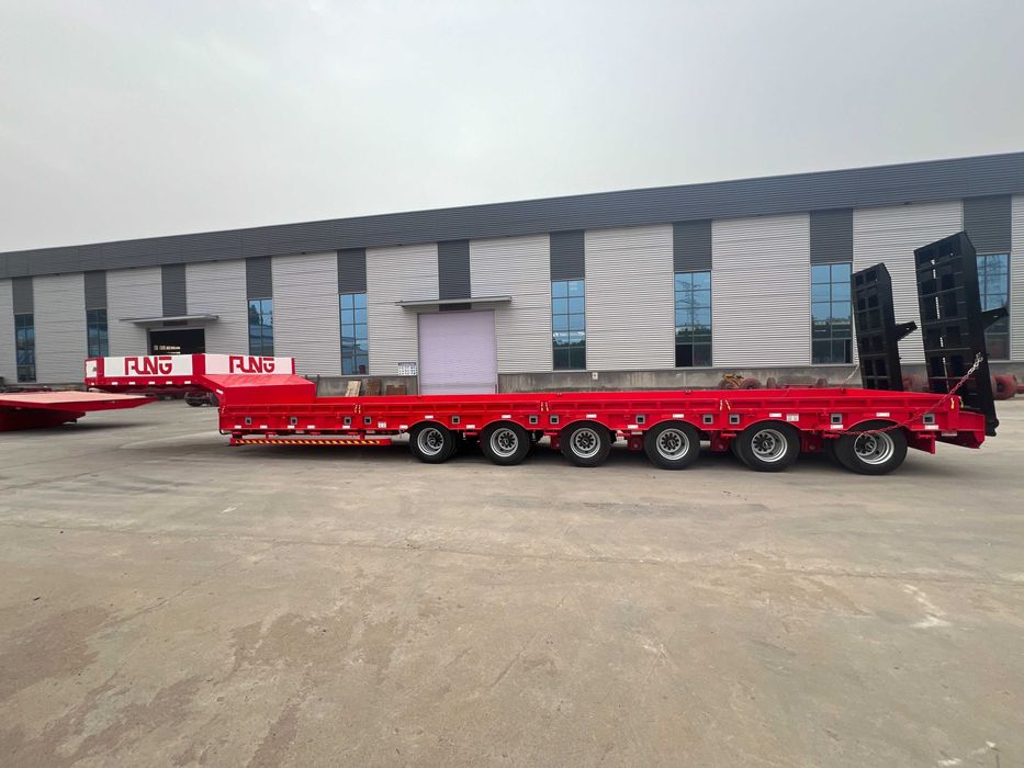 Специальный прицеп для перевозки экскаваторов