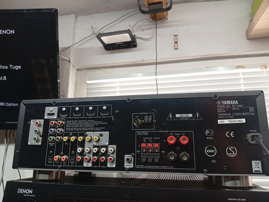 5.1 канален ресивър YAMAHA RX-V 367