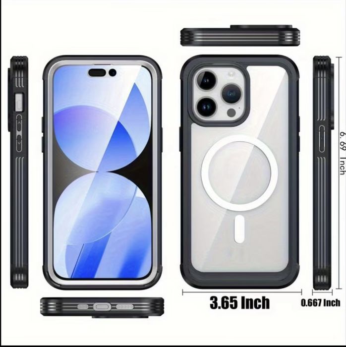 Двоен кейс за айфон 16про