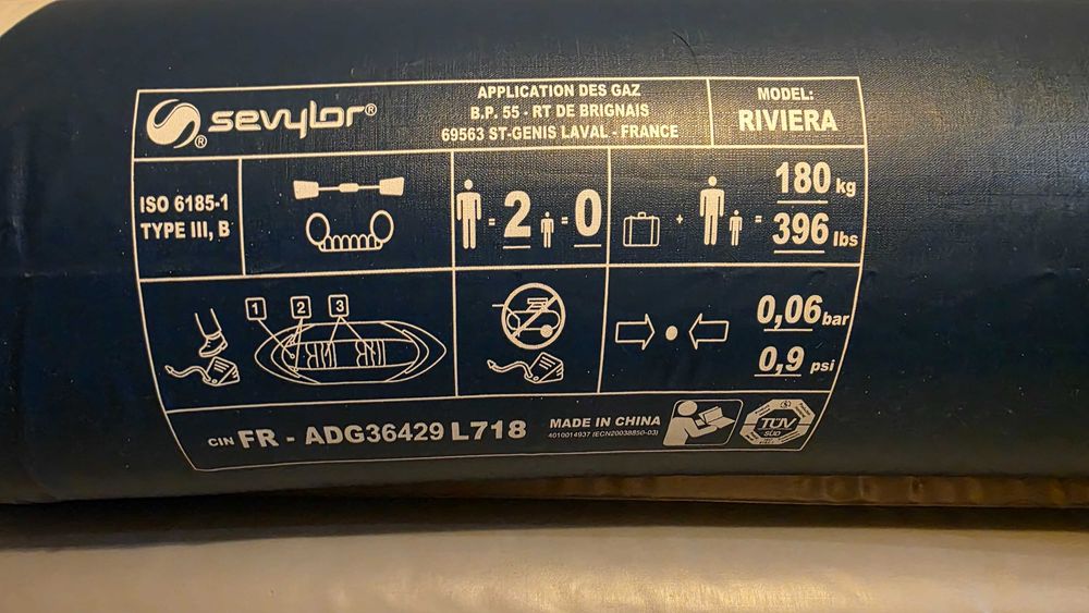 Caiac gonflabil Sevylor Riviera