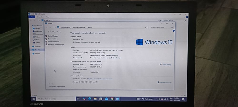 Laptop Lenovo ThinkPad L540 – Fiabil și Performant (Intel i5 / 8GB RAM)