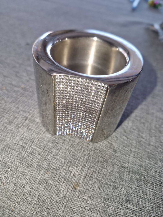 Малък свещник Swarovski