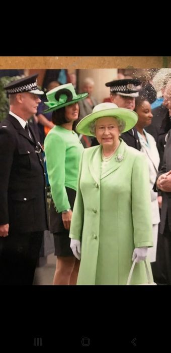 Pălărie verde eleganta