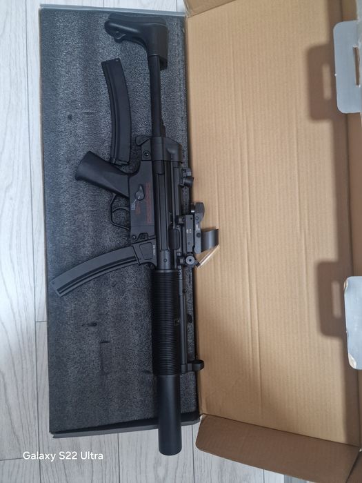 Replica airsoft mp5 sd6 cyma