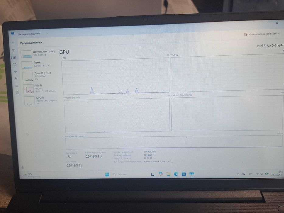 Лаптоп Lenovo V15