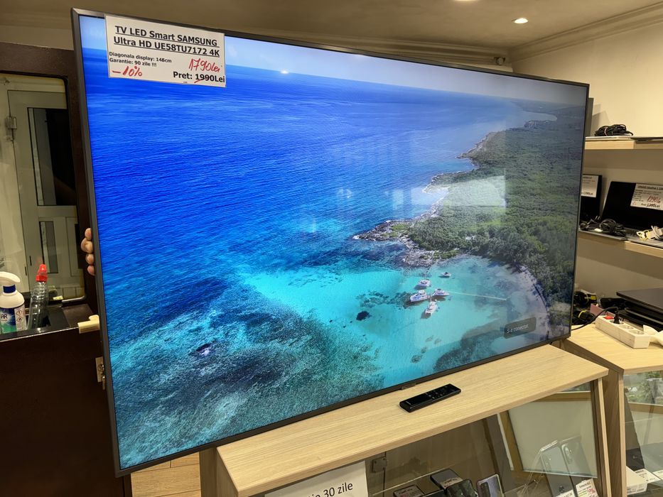 Televizor Smart TV Samsung 58TU7172, 146 cm, 4K Ultra HD LED