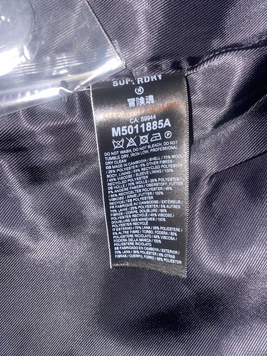 Palton Superdry lana / wool