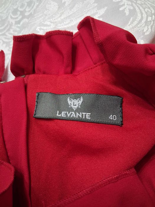 Дамска червена рокля