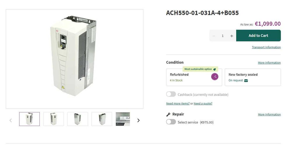 Convertizor frecventa, variator putere, automatizare ABB, HVAC