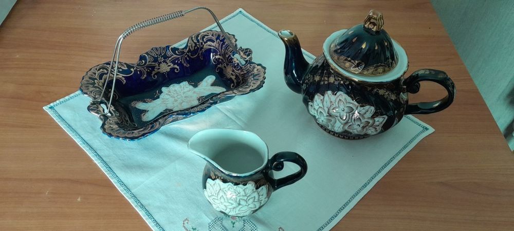 Чайный набор Трио Кобальт